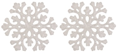 Hanging Snowflakes 8 cm, 2 pcs in Bag