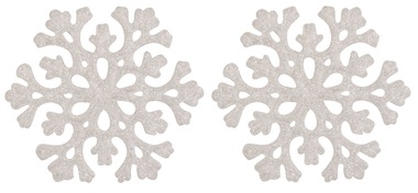 Hanging Snowflakes 8 cm, 2 pcs in Bag