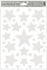 Decorative Window Cling – Five-pointed Stars