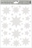 Decorative Window Cling – Eight-pointed Stars