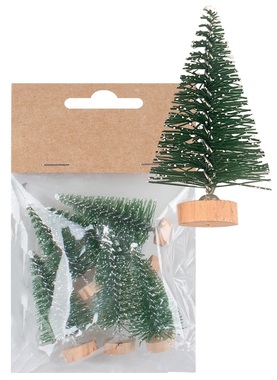 Artificial Trees o 3 x 6 cm, 6 pcs