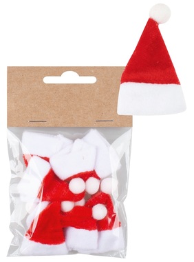 Decorative Hat o 3 x 6 cm, 8 pcs Bag