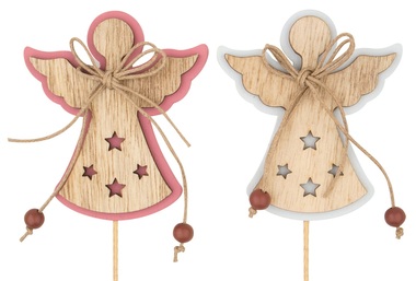 Wooden Angel 8 cm + Stick