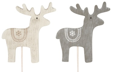 Wooden Deer 8 cm + Stick