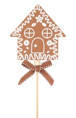Felt Cottage 9 x 9 x 0.3 cm + Stick