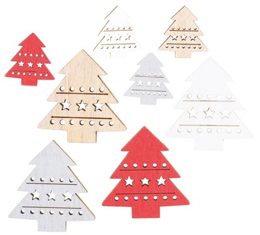 Wooden Tree 3,5 cm 8 pcs