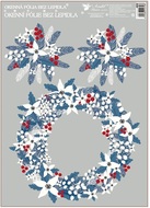 Decorative Window Cling – Wreath