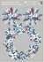 Decorative Window Cling – Wreath