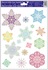 Decorative Window Cling – Snowflakes with Ornaments