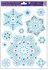 Decorative Window Cling – Snowflakes with Ornaments
