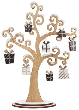 Wooden Tree with Gifts 30 cm