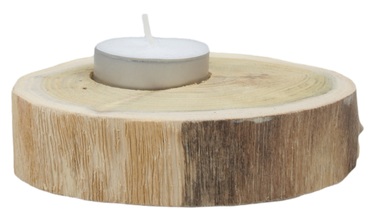 Wooden Candle Holder 10 cm