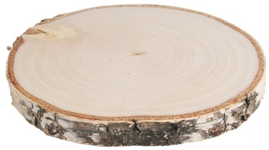 Wooden Slice Birch 22-24 cm