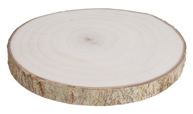 Wooden slice Poplar 16-18 cm