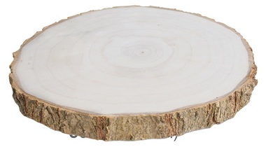 Wooden Slice Poplar 18-20 cm