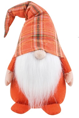 Standing Gnome Orange 41 cm