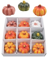 Polyresine Pumpkins 2 cm, 9 pcs