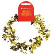 Tinsel Garland 270 cm, Gold