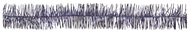 Tinsel Garland 200 cm, Blue