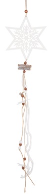 Hanging Wooden Star 75 cm 