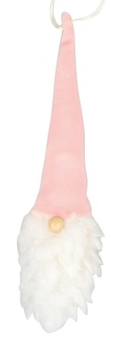 Hanging Gnome with Apricot Hat 18 cm 