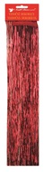 Tinsel Lametta 45x30 cm, Red