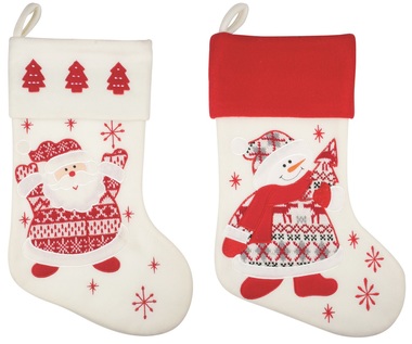 Felt Santa Stocking 40 cm