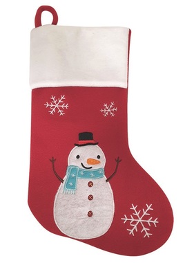 Christmas Decorative Stocking 25 x 40 x 2 cm + Loop