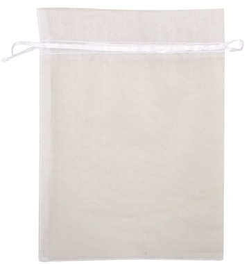 White Organza Bag 15 x 22 cm