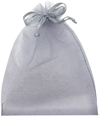 Grey Organza Bag 5x7 cm