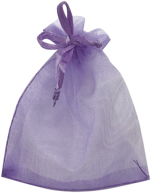 Purple Organza Bag 9x12cm