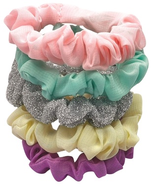 Elastic Hair Scrunchies 5 pcs