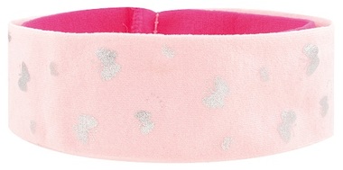 Elastic Fabric Headband 2 pcs, Dark and Light pink