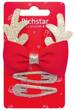 Christmas Set of Clips 3 pcs