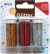 Dry Glitter 3 colours per 7 g