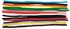Chenille hairy modeling wires 16 pcs in a bag, 29 cm MIX