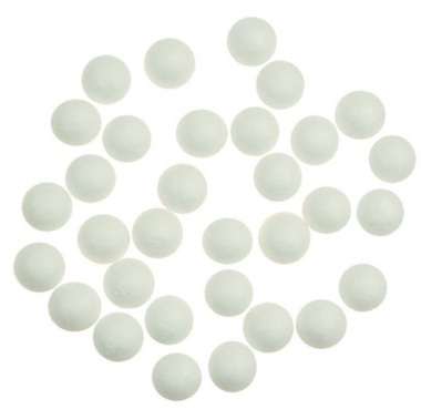 Polystyrene DIY Balls 2 cm, 32 pcs