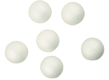 Styrofoam Ball 5 cm, 6 pcs