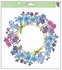 Decorative Window Cling – Blue Flowers