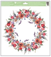 Decorative Window Cling – Red Berries