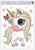 Decorative Window Cling – Unicorn