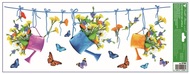 Decorative Window Cling – Watering cans with butterflies