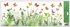 Decorative Window Cling – Green grass with butterflies