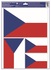 Decorative Window Cling – Czech flag (4 pc.)