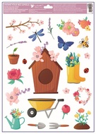 Decorative Window Cling – Birdhouse