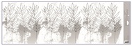 Decorative Window Cling – Leaf silhouettes