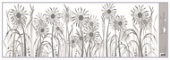 Decorative Window Cling – Meadow flowers