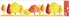 Decorative Window Cling – Trees with yellow Crowns and burgundy accents