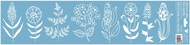 Decorative Window Cling – Flowers