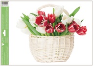 Decorative Window Cling – Tulips